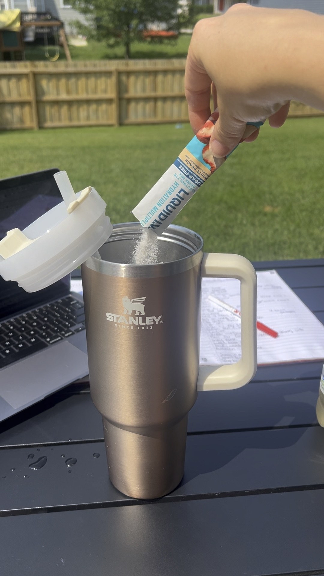 This is much needed while working/laying out. The absolute best Liquid IV flavor! 



#LTKHome #LTKActive #LTKFitness