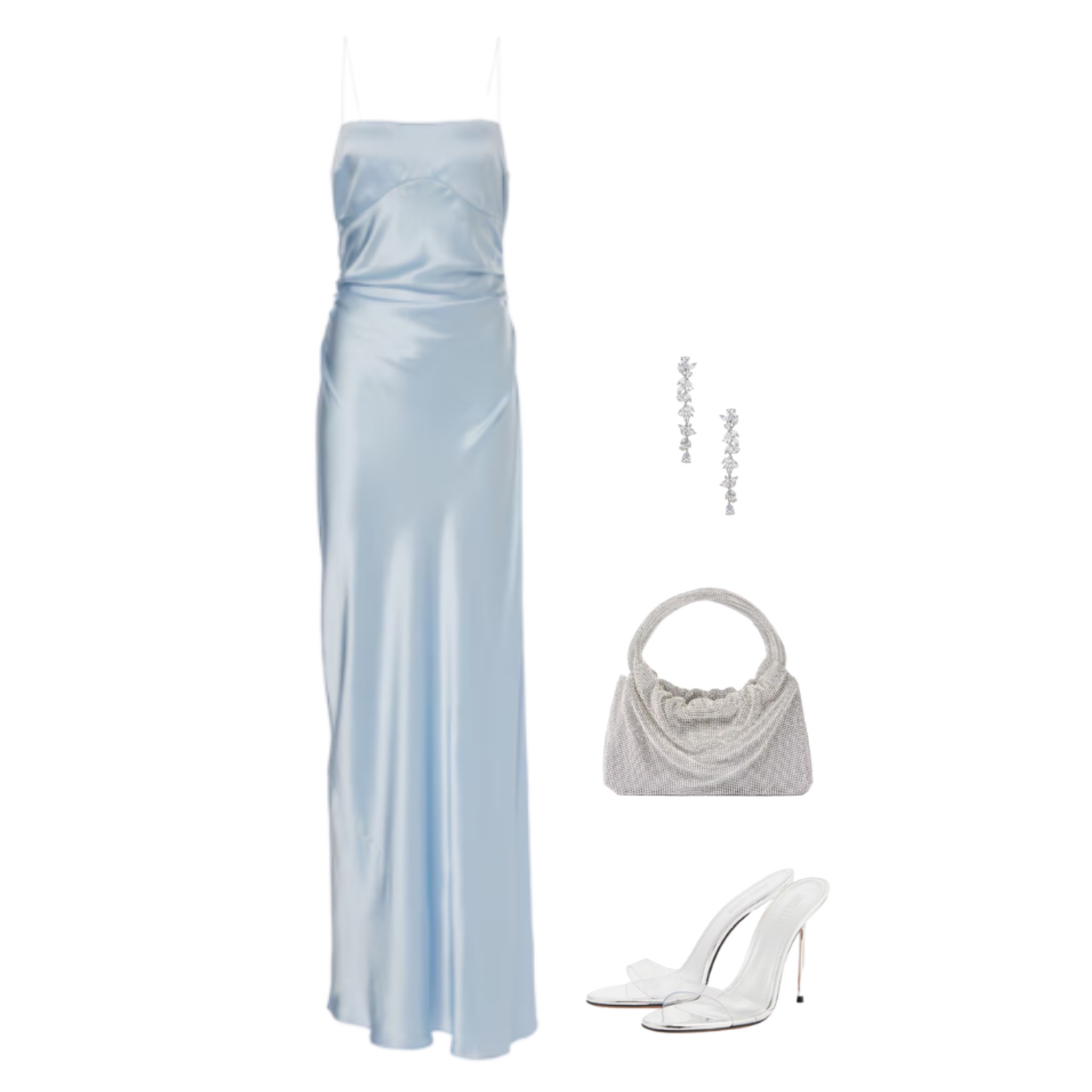 blue silk wedding guest look🦋

#LTKpartywear #LTKwedding #LTKsummer