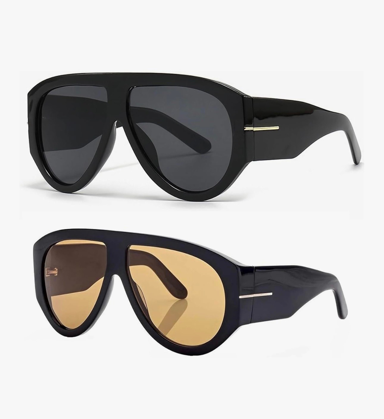 OSAGAMA Trendy Retro Oversized Aviator Sunglasses for Women Men 70s Luxury Designer Thick Classic Sun Glasse

#LTKootd #LTKSpringSale #LTKgrwm