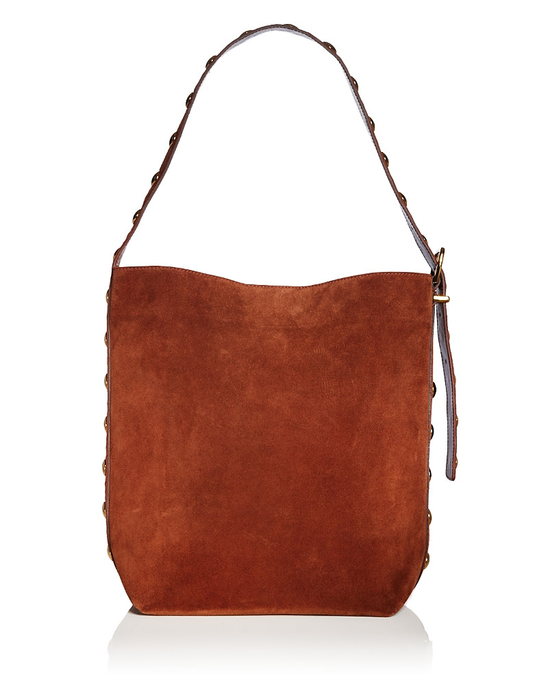 Madewell The Essentials Studded Suede Bucket Tote | Bloomingdale's (US)