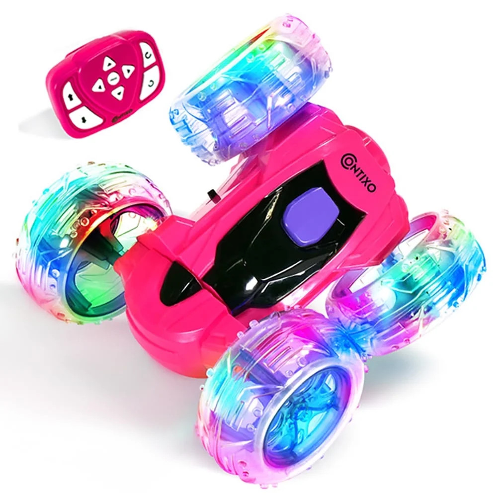 Contixo Remote Control Car, Stunt Racer, 360° Flip & Rotate, LED Lights, Wristband Controller, A... | Walmart (US)