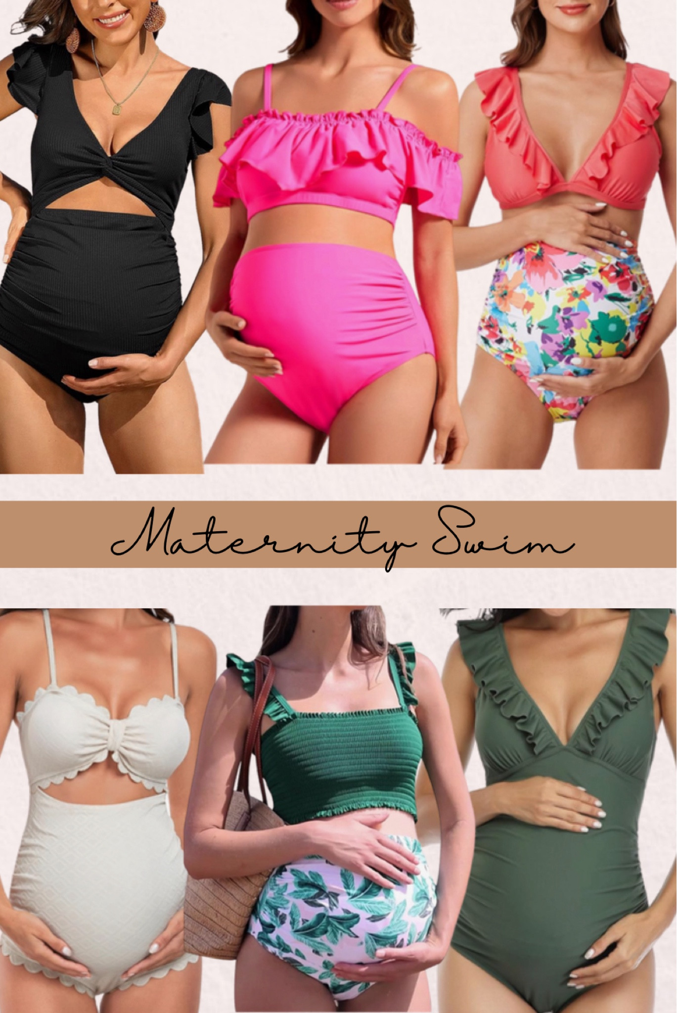 Cutest maternity swimwear! ☀️

#LTKBaby #LTKSwim #LTKBump