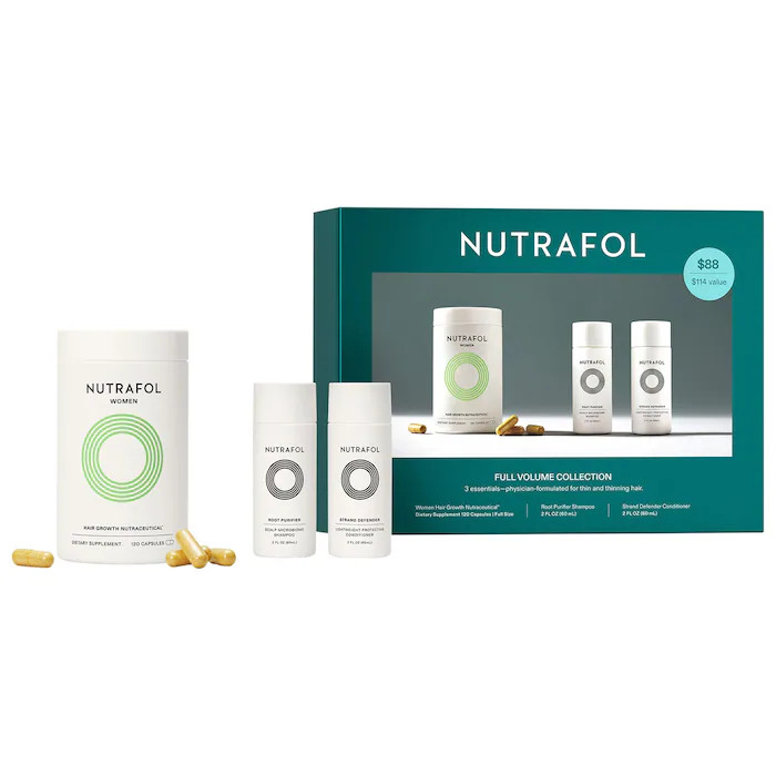 Full Volume Collection for Thinning Hair with Women’s Hair Growth Supplements, Shampoo and Cond... | Sephora (US)