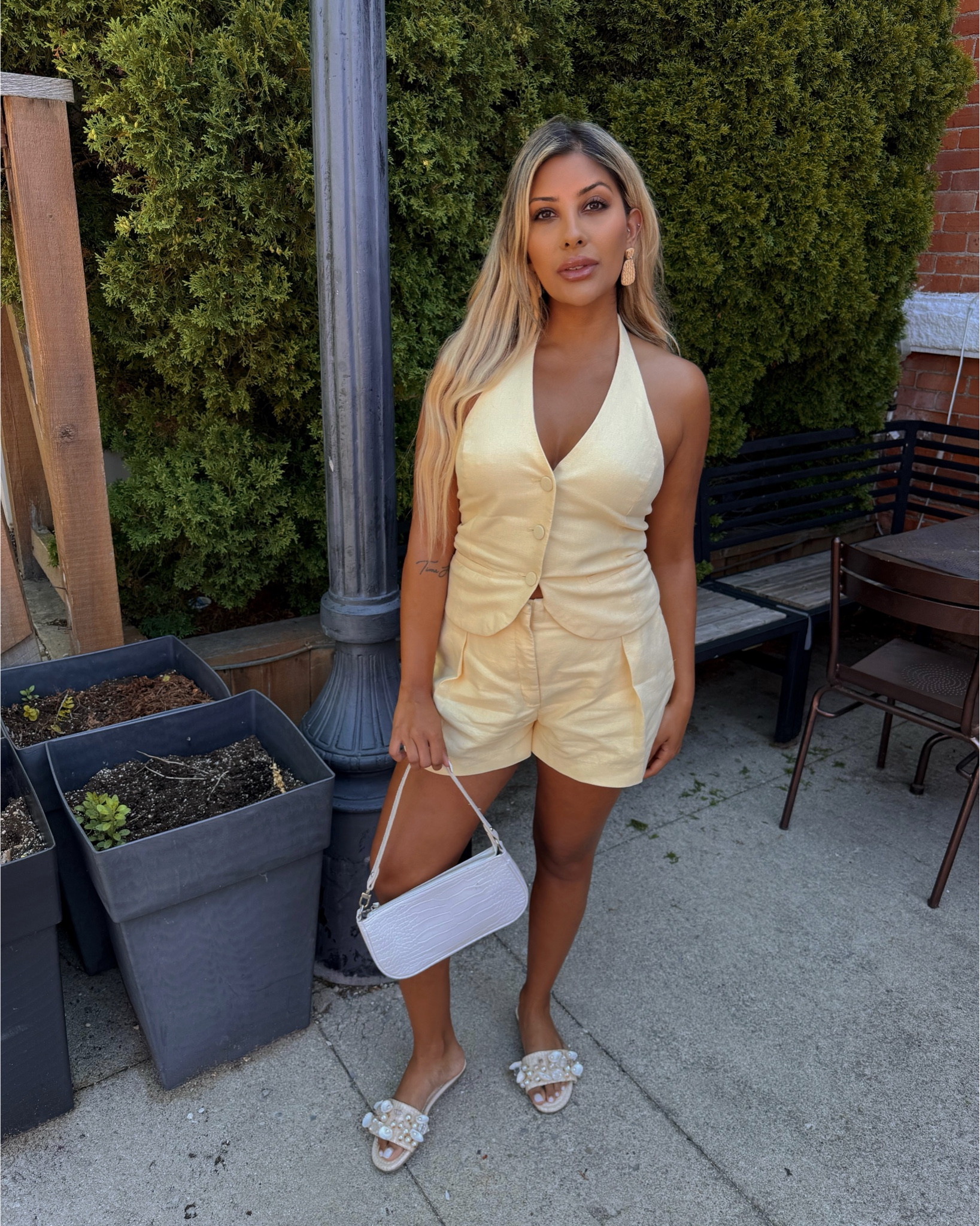 Linen short set✨

#dynamite

#LTKsummer #LTKstyletip #LTKcanada