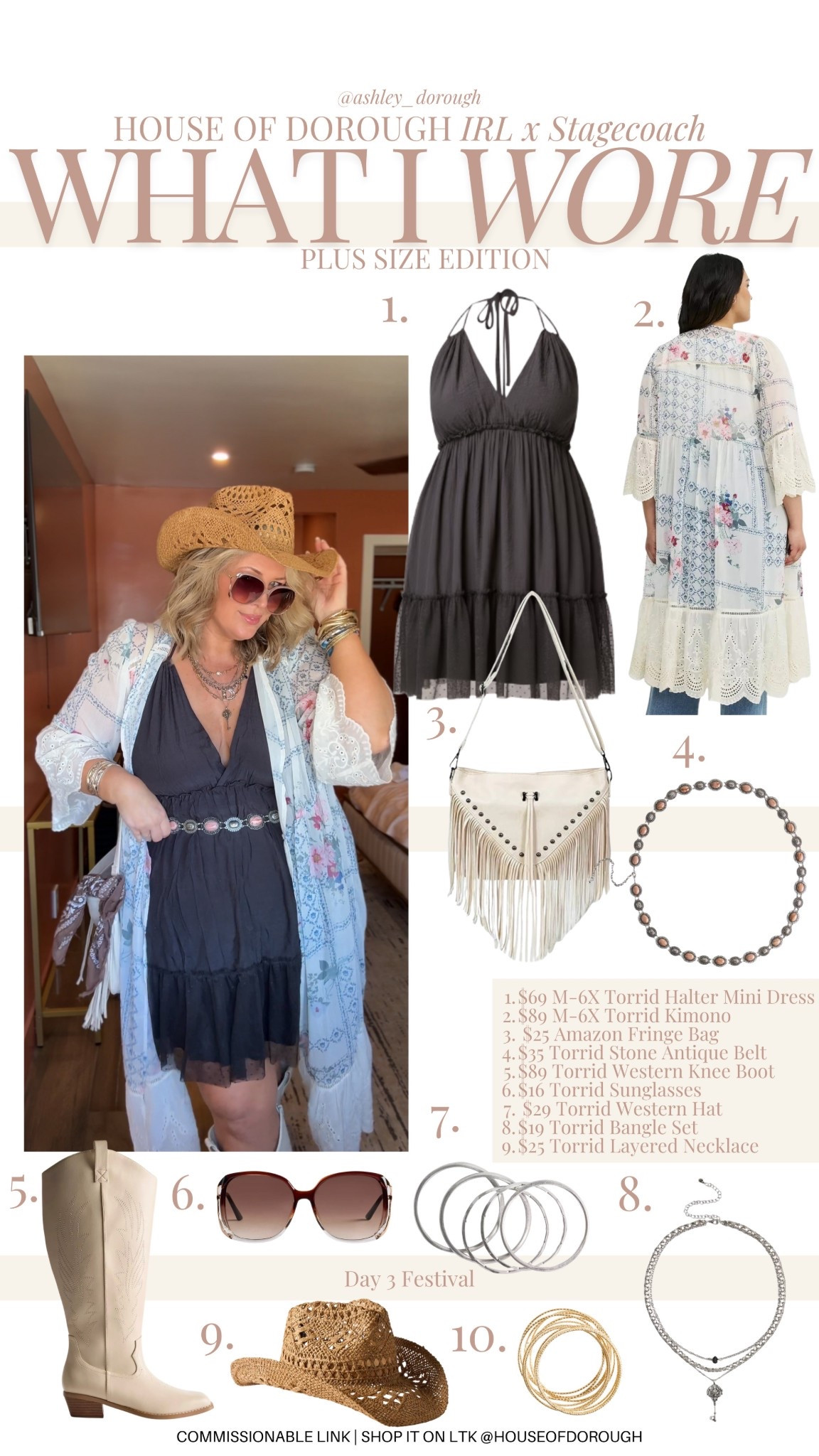 Day 3 of Stagecoach OOTD! Wearing a size 2 (2X) in everything here! 

Plus size fashion, everyday outfit ideas, stagecoach outfits, country concert outfits, ootd, midsize fashion 

#LTKPlusSize #LTKMidsize #LTKFestival