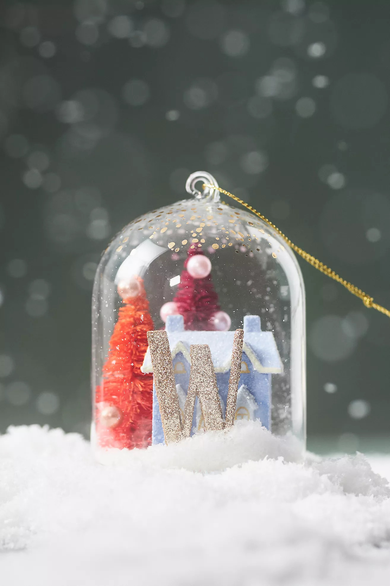 Home For The Holidays Monogram Ornament | Anthropologie (US)