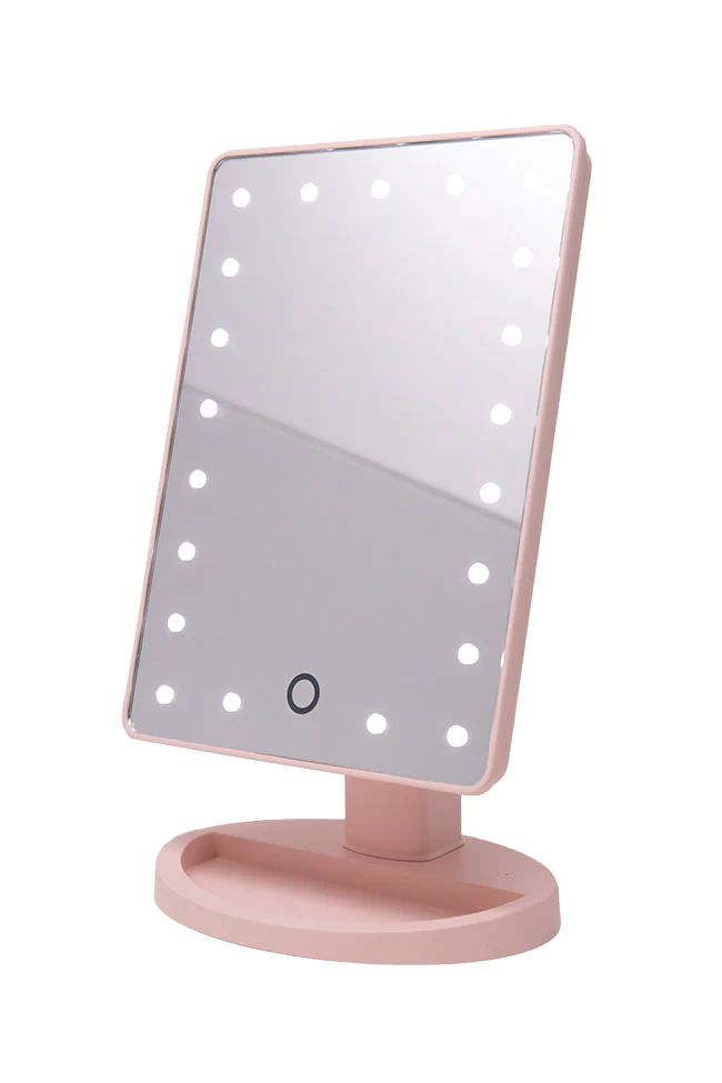 Anywhere Together Pink Standing Mirror | Pink Lily
