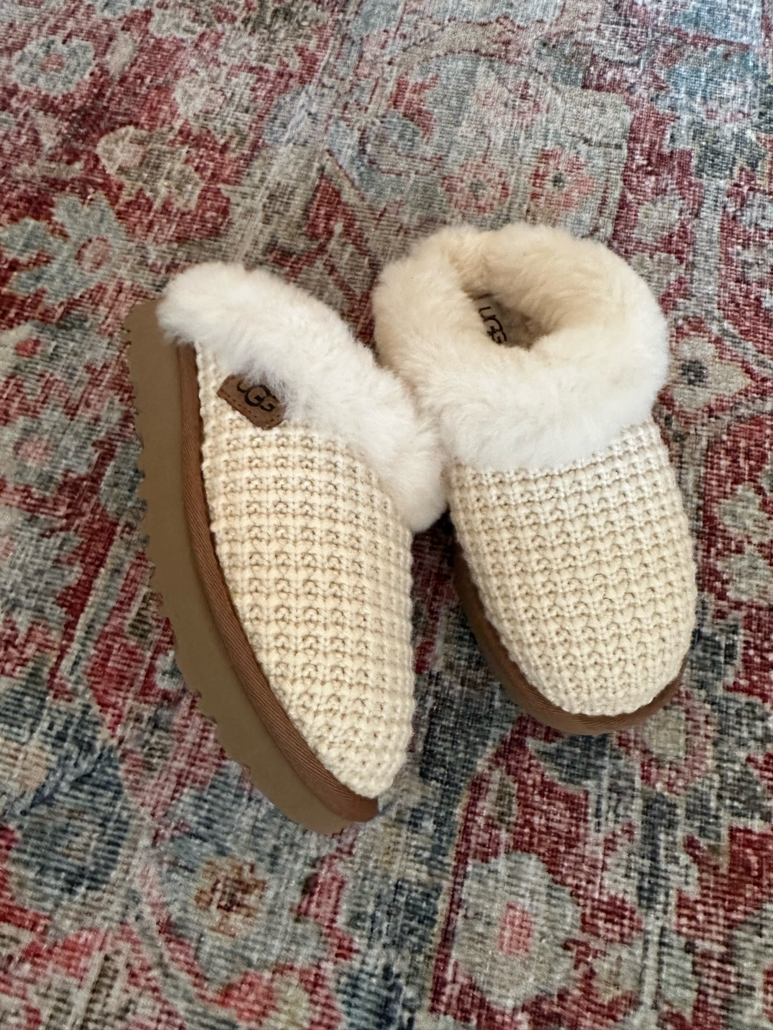【超美品】UGG CLUGGETTE アグ クラゲッタ スリッポン【24cm】 UGG - 完売しました。。。✨新品✨24～25素足✨UGG✨Cluggette