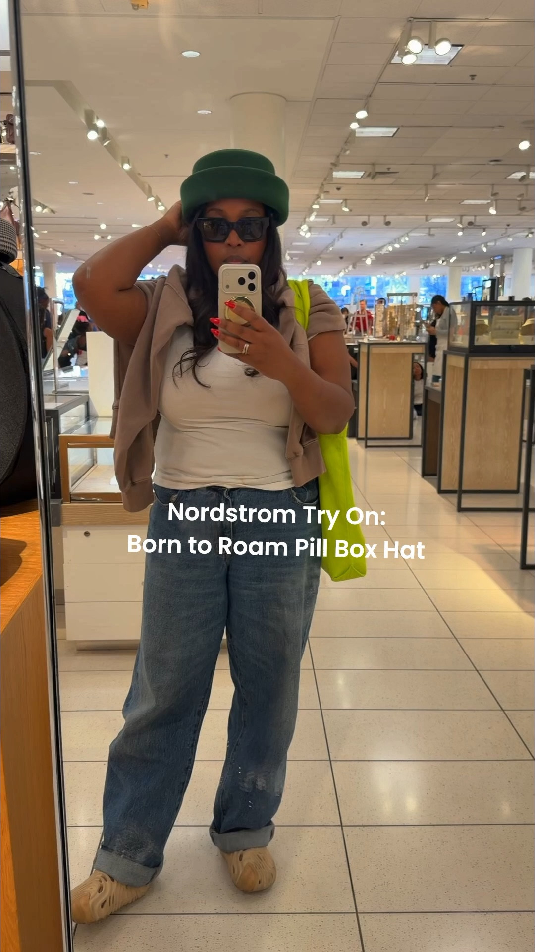 Finally got a chance to try on the Born to Roam “Pill Box” hat! 

#LTKdayinmylife #LTKootd
