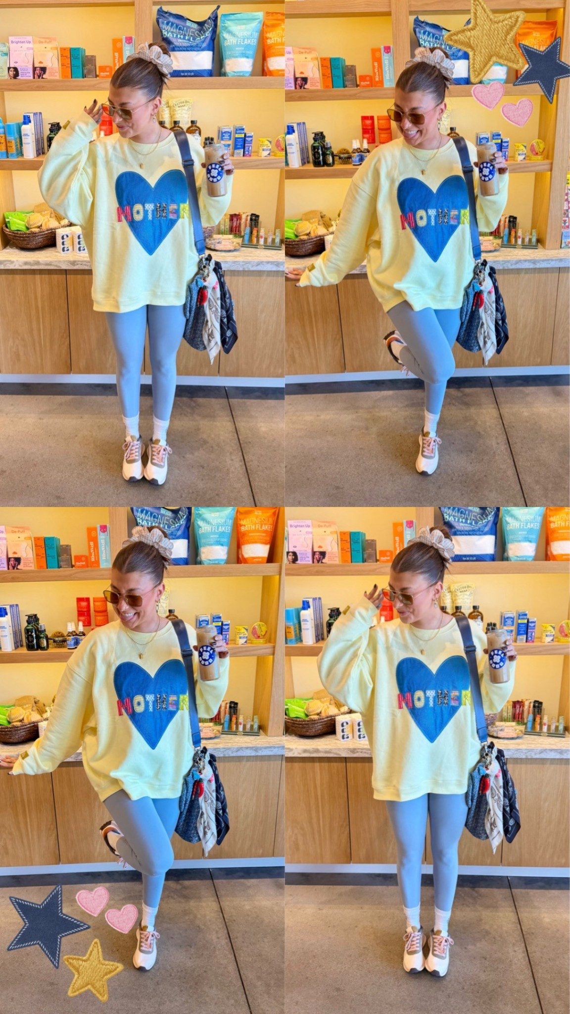 this outfit just setting the tone for my entire day! 

sweatshirt I cant link but tagged on my IG ! 
Leggings: @goldhinge
Shoes: @allbirds code: FUDGE15
Tote: @solandselene
Sunnies: @otraeyewear


#LTKootd #LTKdayinmylife #LTKfitnessgoals