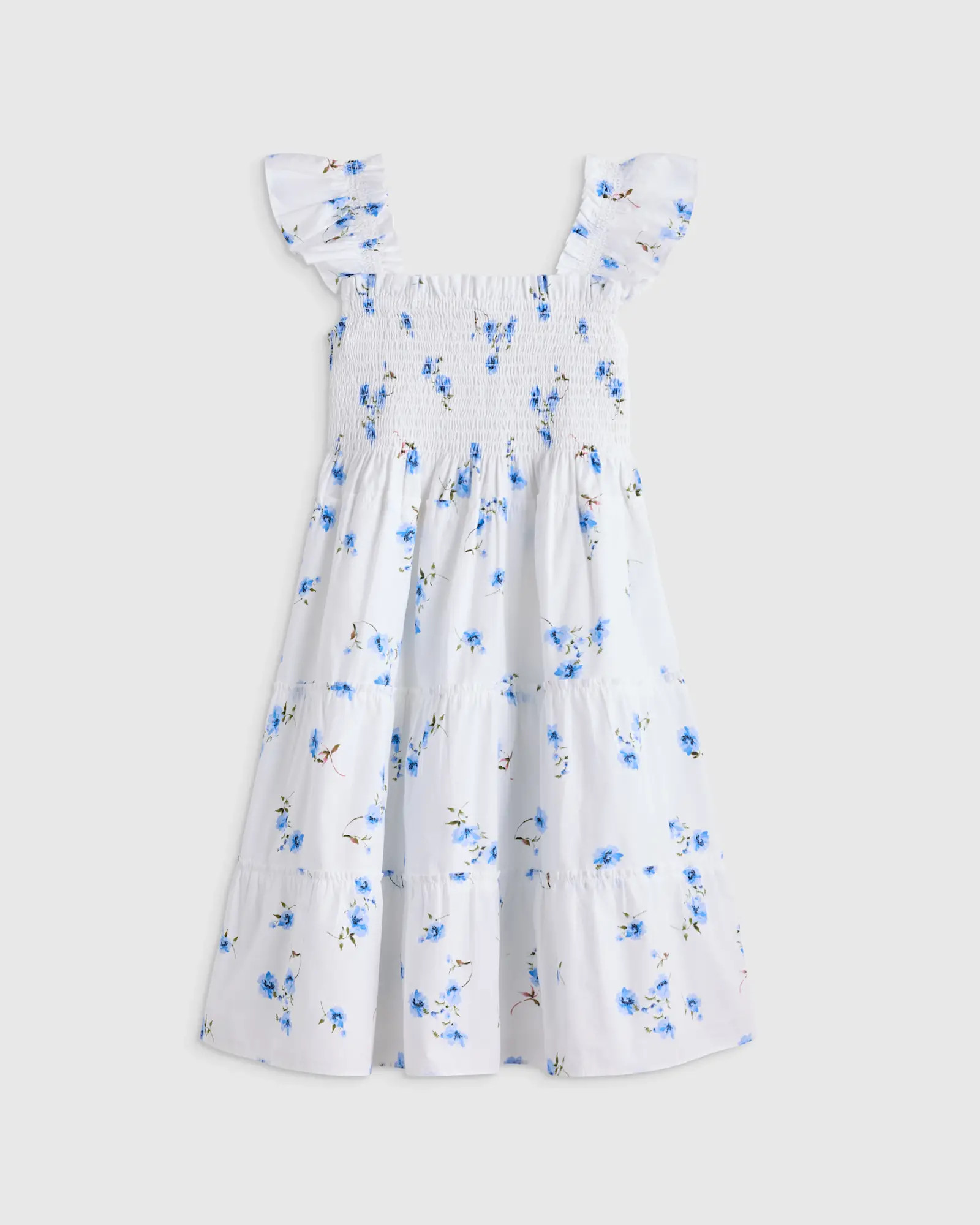 100% Organic Cotton Poplin Smocked Dress | Quince