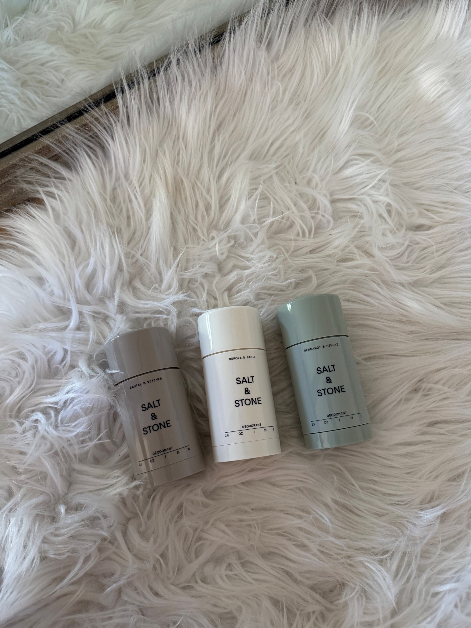 Salt and stone clean deodorant 