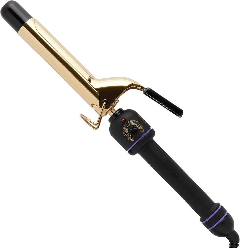 Hot Tools Pro Signature Gold Curling Iron | Long-Lasting, Defined Curls, (1 in) | Amazon (US)