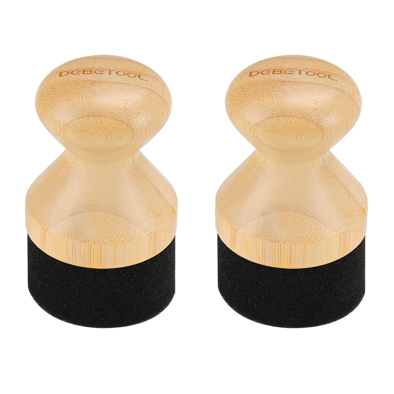 2Pack Cutting Board Oil Wax Applicator for Food Grade Mineral Oil Board - Natural Bamboo Applicat... | Amazon (US)