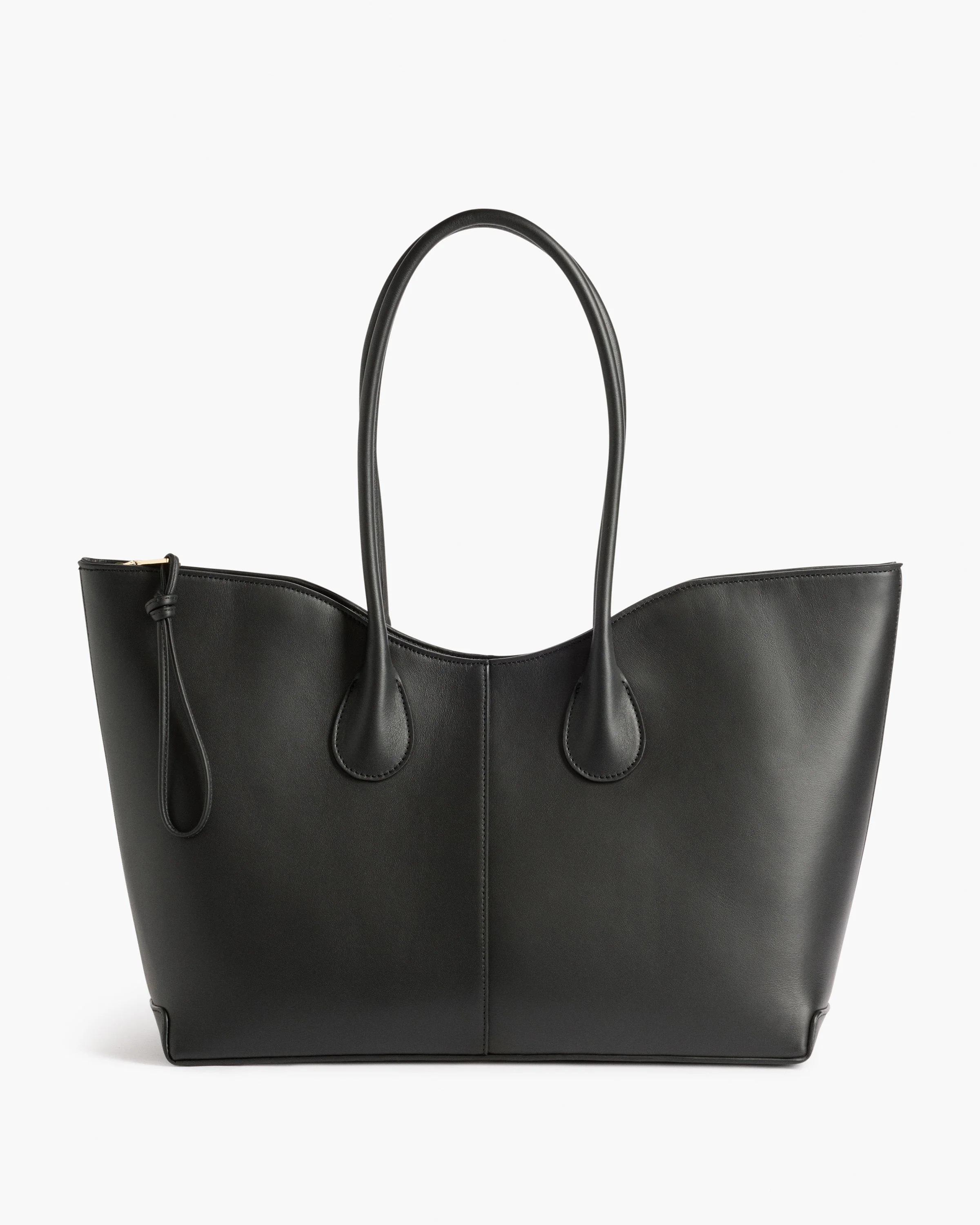 Gaia Tote Bag Black | Flattered