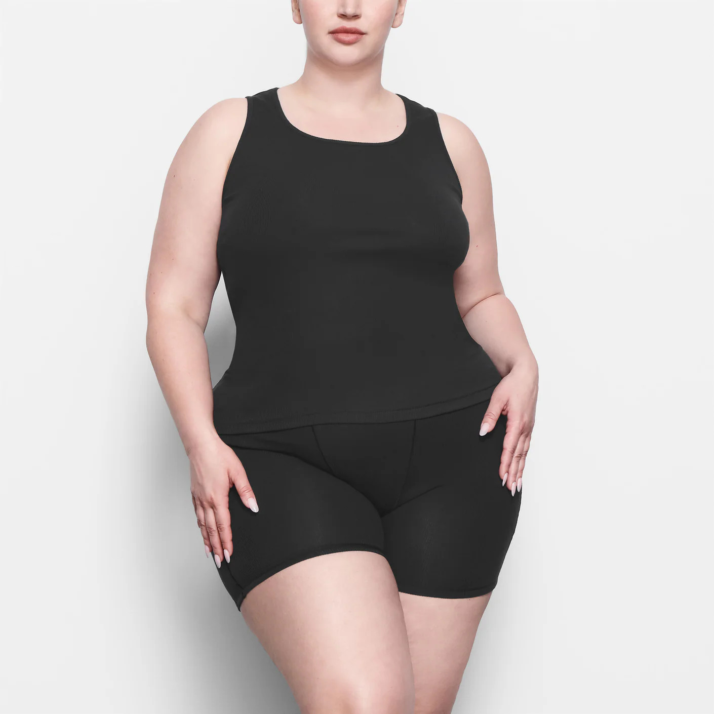 COTTON RIB LONG TANK | SKIMS (US)