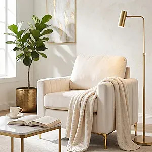 Velvet Accent Chair for Living Room, Bedroom, Home Office Small Comfy Accent Club Chair, Modern S... | Amazon (US)