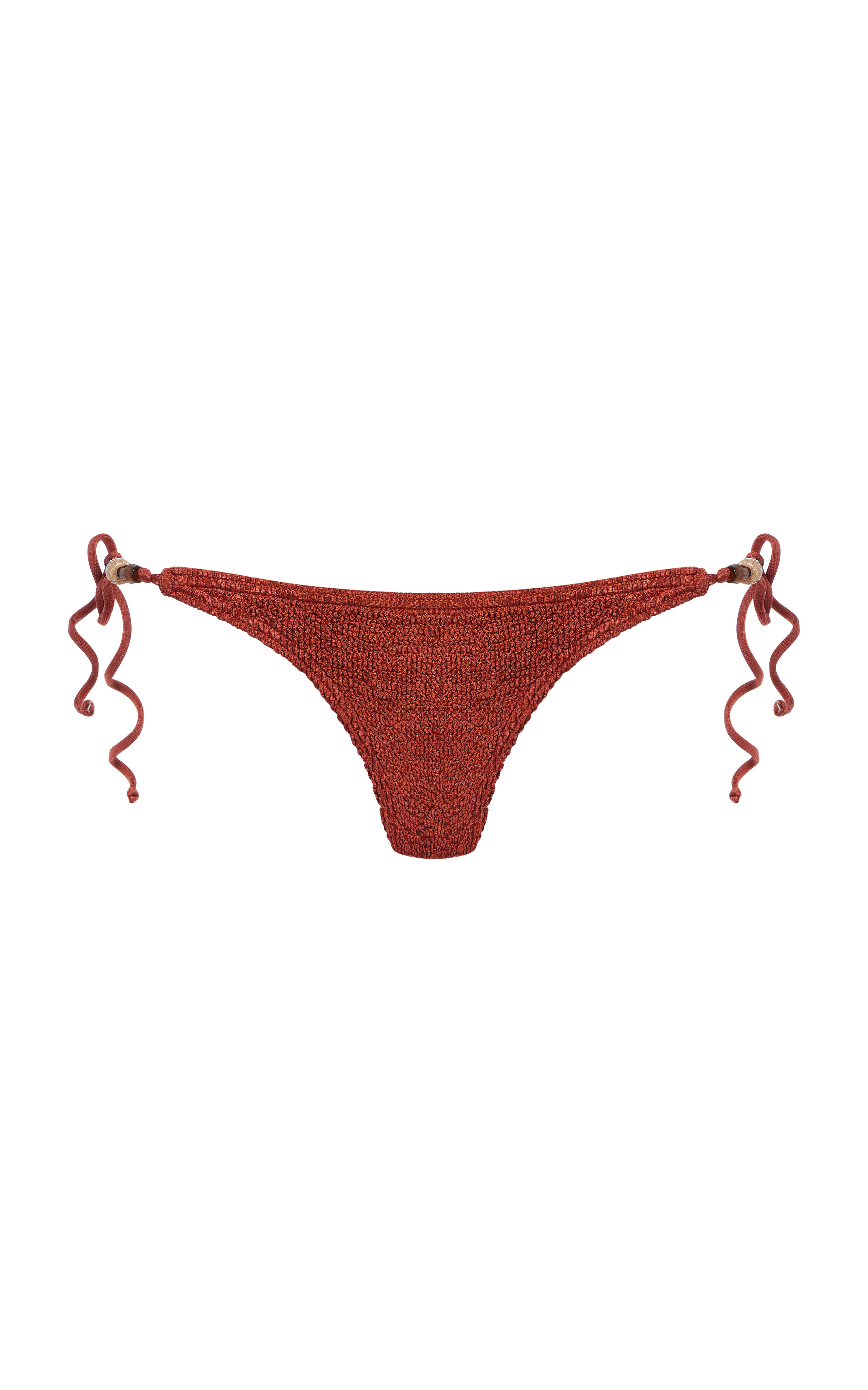 Vista Beaded Tie-Side Bikini Brief | Moda Operandi (Global)
