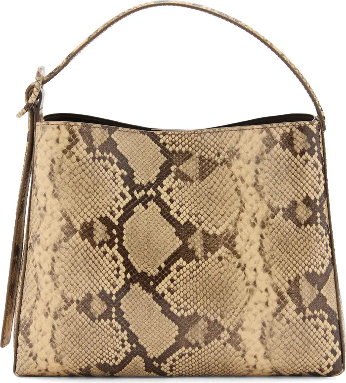 MANGO Snakeskin Print Shoulder Bag | Nordstrom | Nordstrom