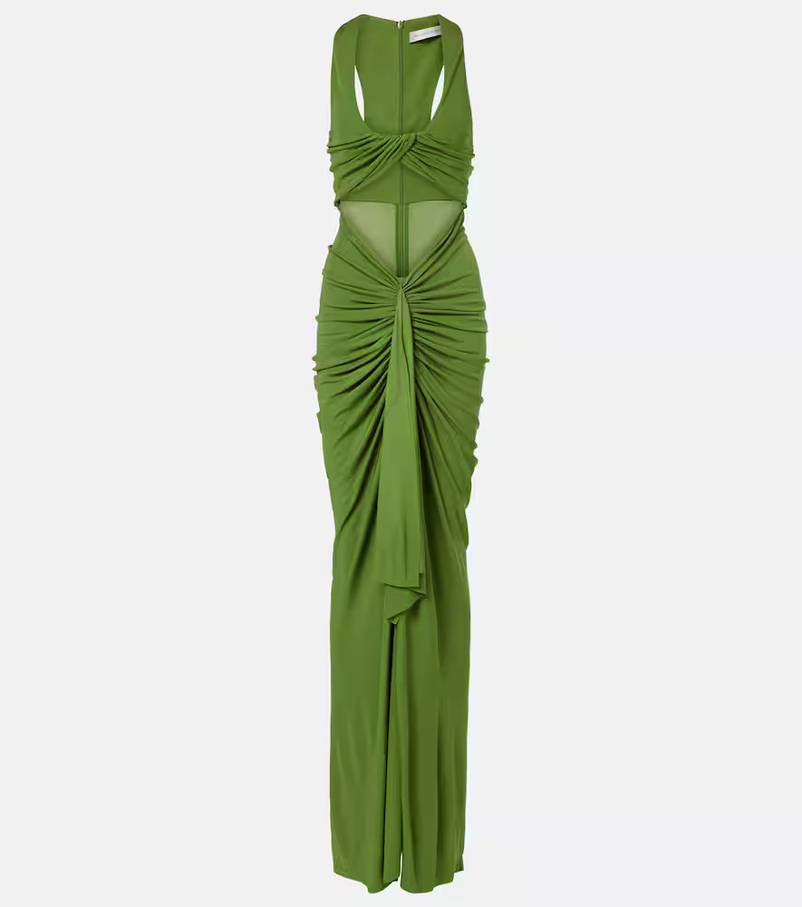 Christopher Esber Vivenda draped jersey maxi dress | Mytheresa (US/CA)