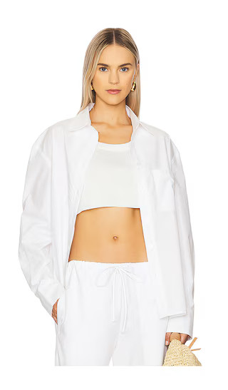 Manana Shirt in White | Revolve Clothing (Global)