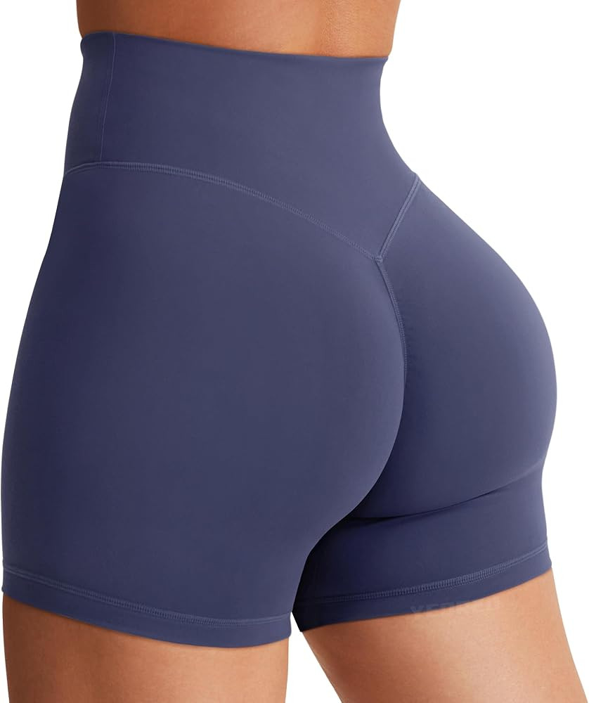 YEOREO SoftHue Women's Biker Shorts 3.6" /4.5" / 6" Workout Gym Shorts High Waist Tummy Control H... | Amazon (US)