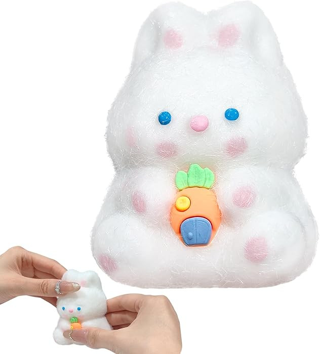 Easter Basket Stuffers,Taba Squishy Rabbit,Cute Taba Squishies Rabbit Animal Squeeze Toy,Easter B... | Amazon (US)