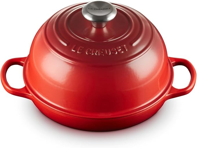 Le Creuset Signature Cast Iron Bread Oven, 24cm, Cerise, 21301240600430 | Amazon (UK)