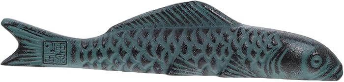 EXCEART Chinese Style Cast Iron Carp Paperweight for Calligraphy and Drawing Decorative Weight fo... | Amazon (US)