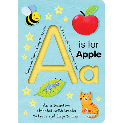 A is for Apple - by Georgie Birkett (Board Book) | Target