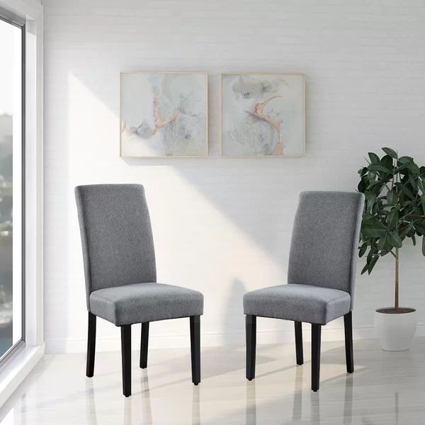 Septimus Upholstered Parsons Chair (Set of 2) | Wayfair North America