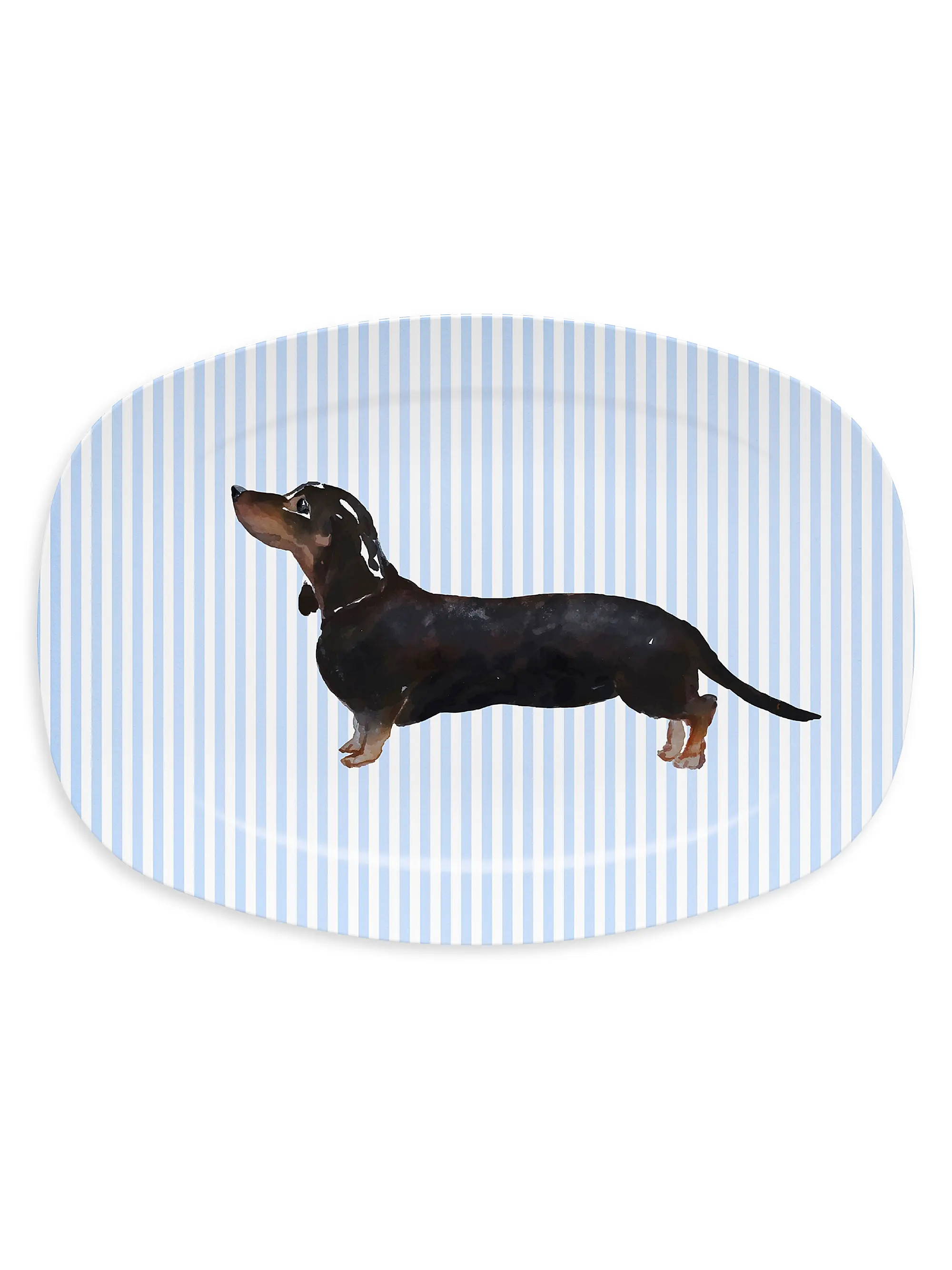 Woof Woof Best Friends Black & Tan Dachshund Platter | Saks Fifth Avenue