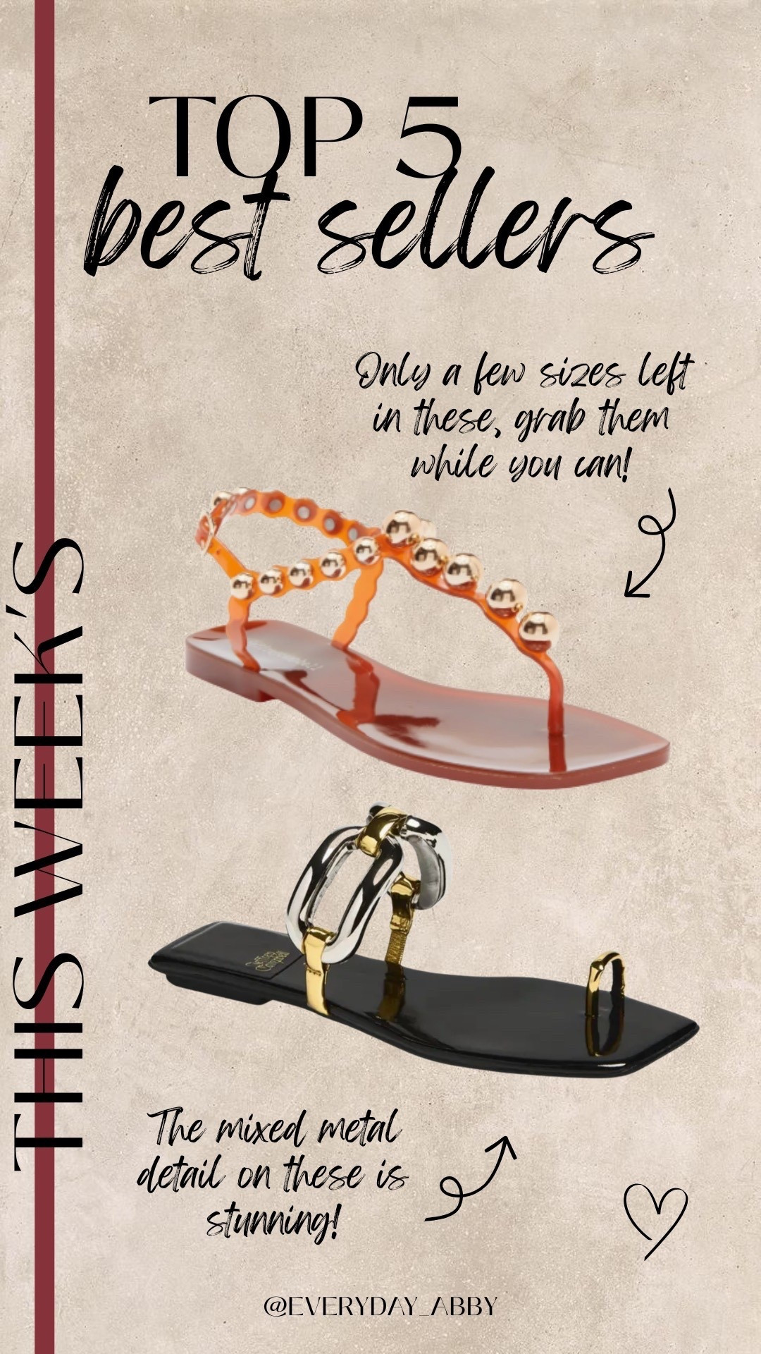 Only a few sizes left in the first sandals, but I linked two new colors fully stocked at Anthro! 

#LTKootd #LTKgrwm