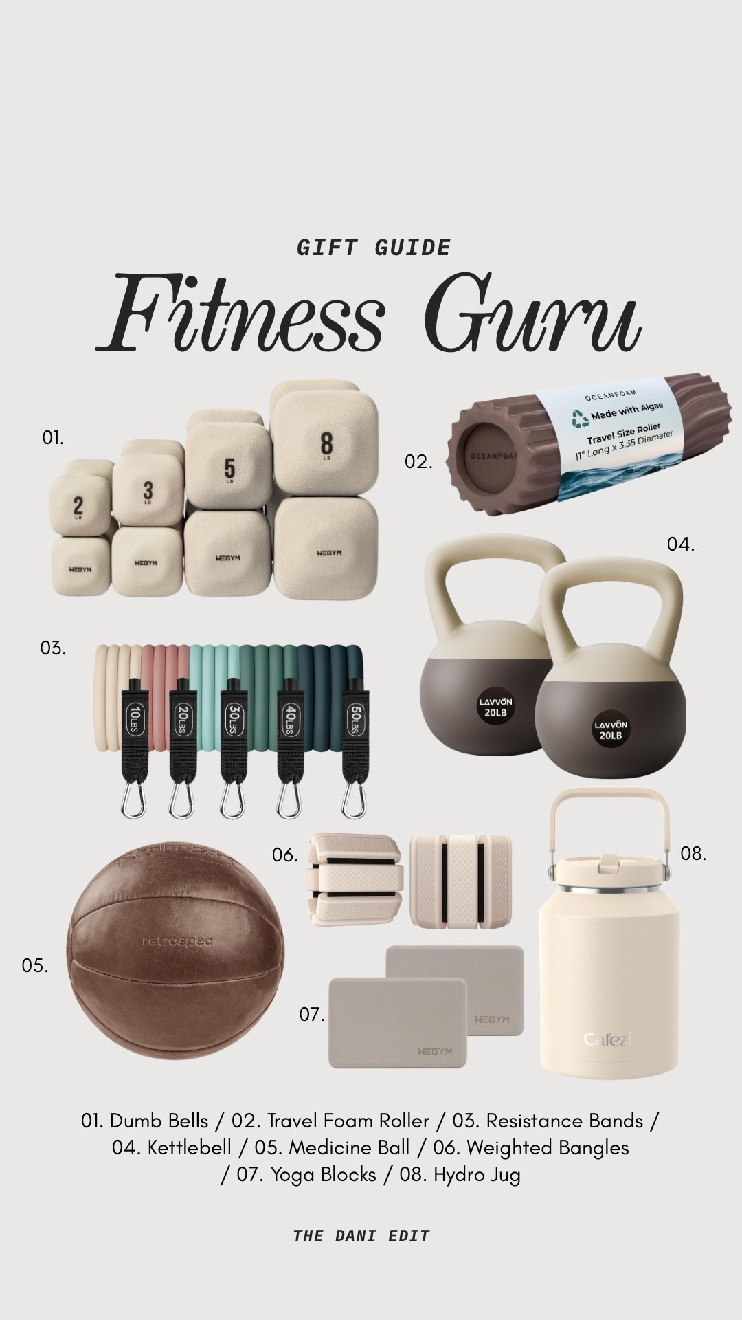 Gift Guide: The Fitness Guru 💪🏻🎁