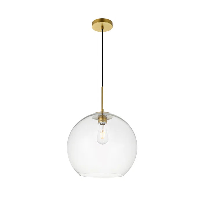 Yearwood 1-Light Single Globe Pendant | Wayfair North America