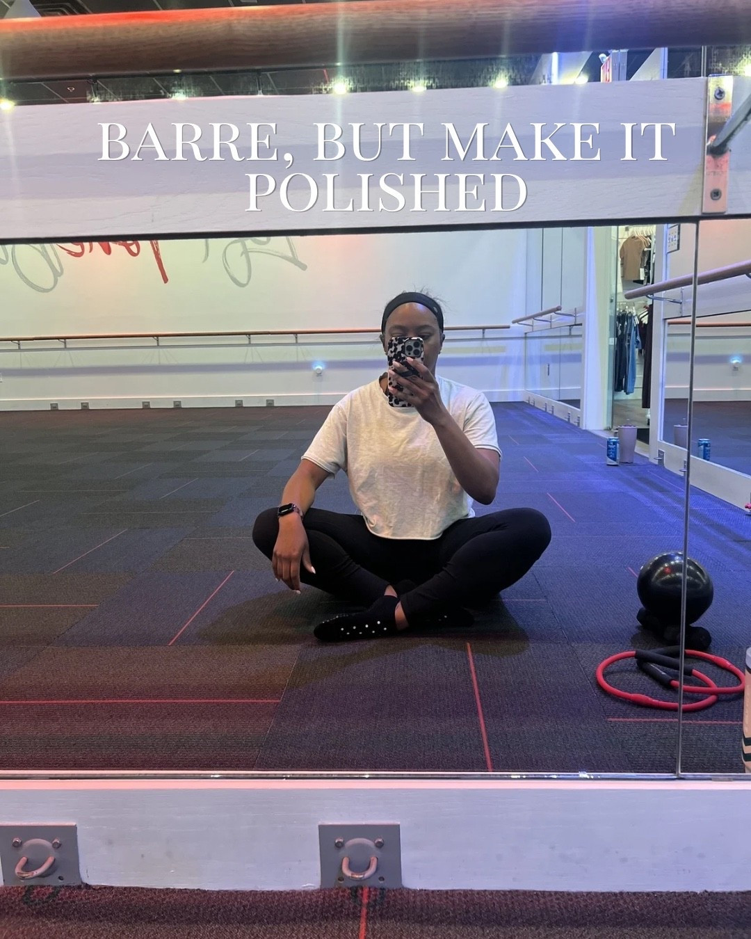My go-to barre uniform -

Align leggings
Crop tank
Grip socks

#LTKOver40 #LTKActive #LTKfitnessgoals