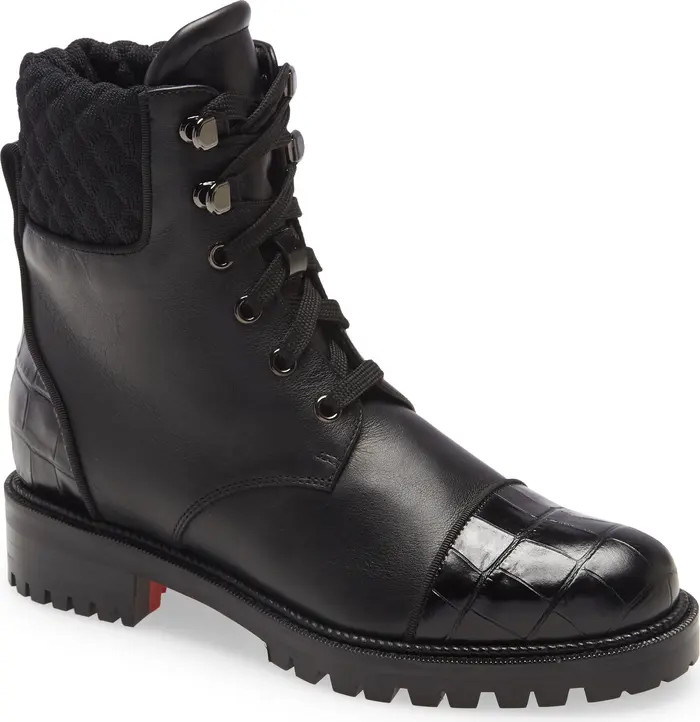 Christian Louboutin Mayr Combat Boot | Nordstrom | Nordstrom