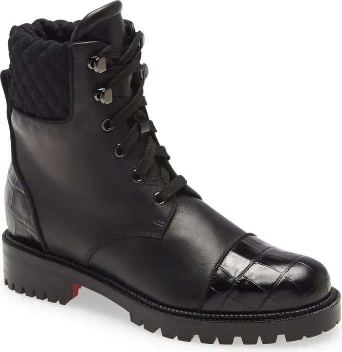 Christian Louboutin Mayr Combat Boot | Nordstrom | Nordstrom