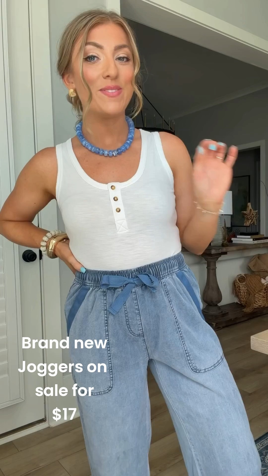 👖 Walmart Joggers — Only $17

The comfy pants I’ve been reaching for on repeat! 🤍 These Walmart joggers are lightweight, flattering, and have the cutest relaxed fit with oversized pockets. They look adorable styled casually with a tank and sandals, but can easily be dressed up with a cute top and wedges too. For just $17, they’re the perfect everyday pant for summer into fall.

#WalmartFashion #Joggers #CasualStyle #AffordableFashion #WalmartFinds #EverydayOutfit #ComfyStyle #BudgetFriendlyFashion #SummerToFallStyle #RelaxedFit #OOTD #FashionUnder20 #WalmartStyle #EasyOutfits #CapsuleWardrobe

#LTKootd #LTKPetite