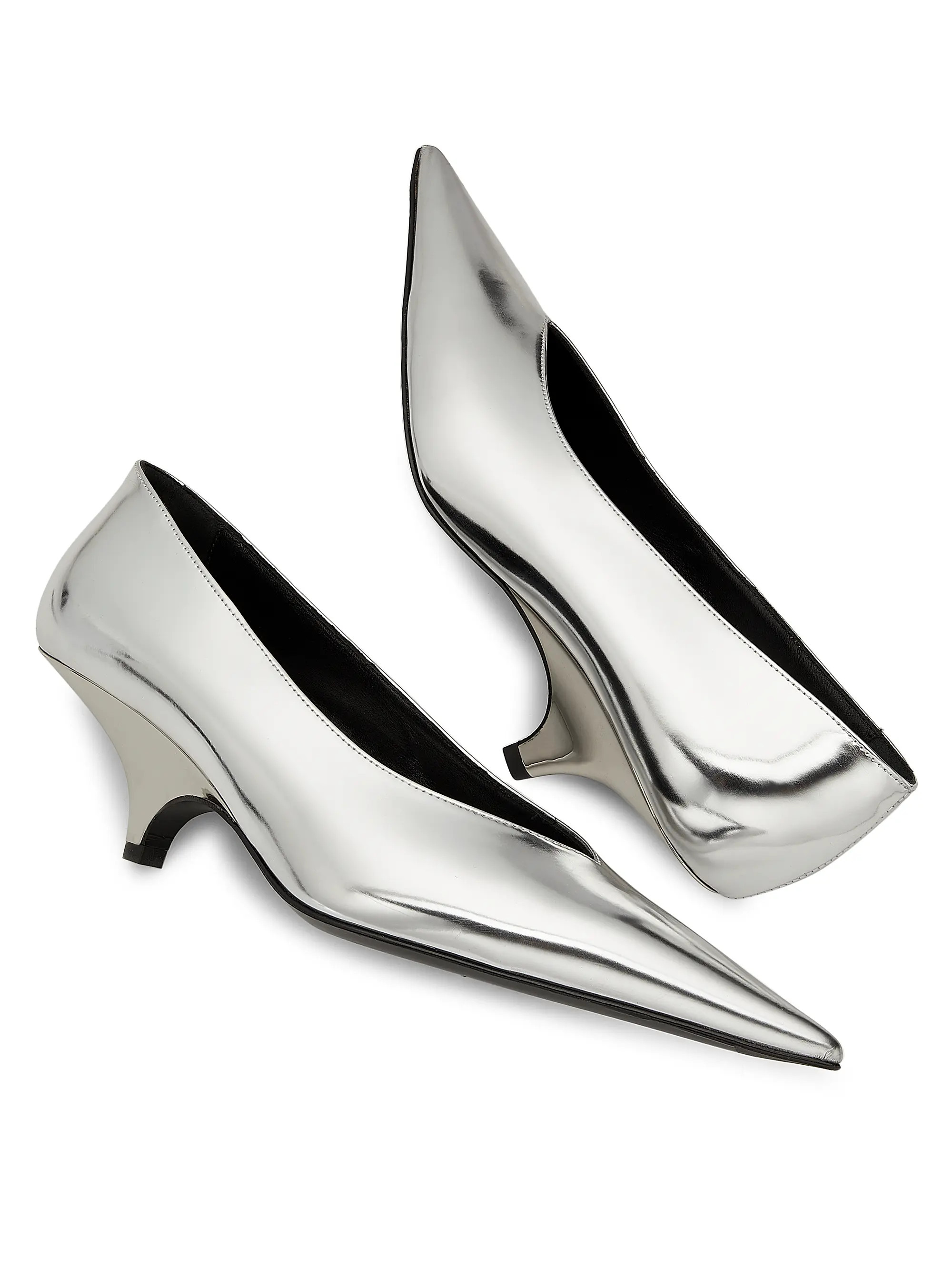 52MM Mirrored Pumps | Saks Fifth Avenue