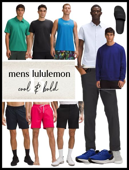 Mens Lululemon in cool & bold winter colors. 


#LTKActive #LTKFitness #LTKFindsUnder100