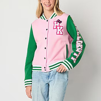 new!Hello Kitty And Frineds Varsity Lightweight Jacket Juniors | JCPenney