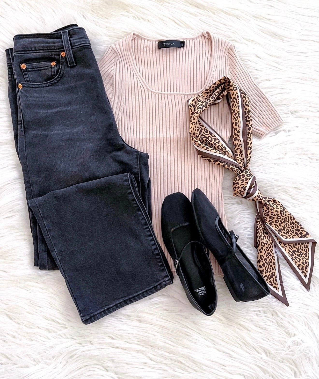 Outfit idea featuring the Levi’s ribcage straight ankle jeans from Amazon. 
Add a jacket/ cardigan and it’s perfect for spring.



Spring outfit, spring outfits, black jeans, Levi’s jeans, amazon spring fashion, amazon fashion, leopard, Mary Jane flats, Mary Jane ballet flats, head scarf styling 

#LTKStyleTip #LTKFindsUnder50 #LTKShoeCrush #LTKSaleAlert #LTKSeasonal

#LTKootd