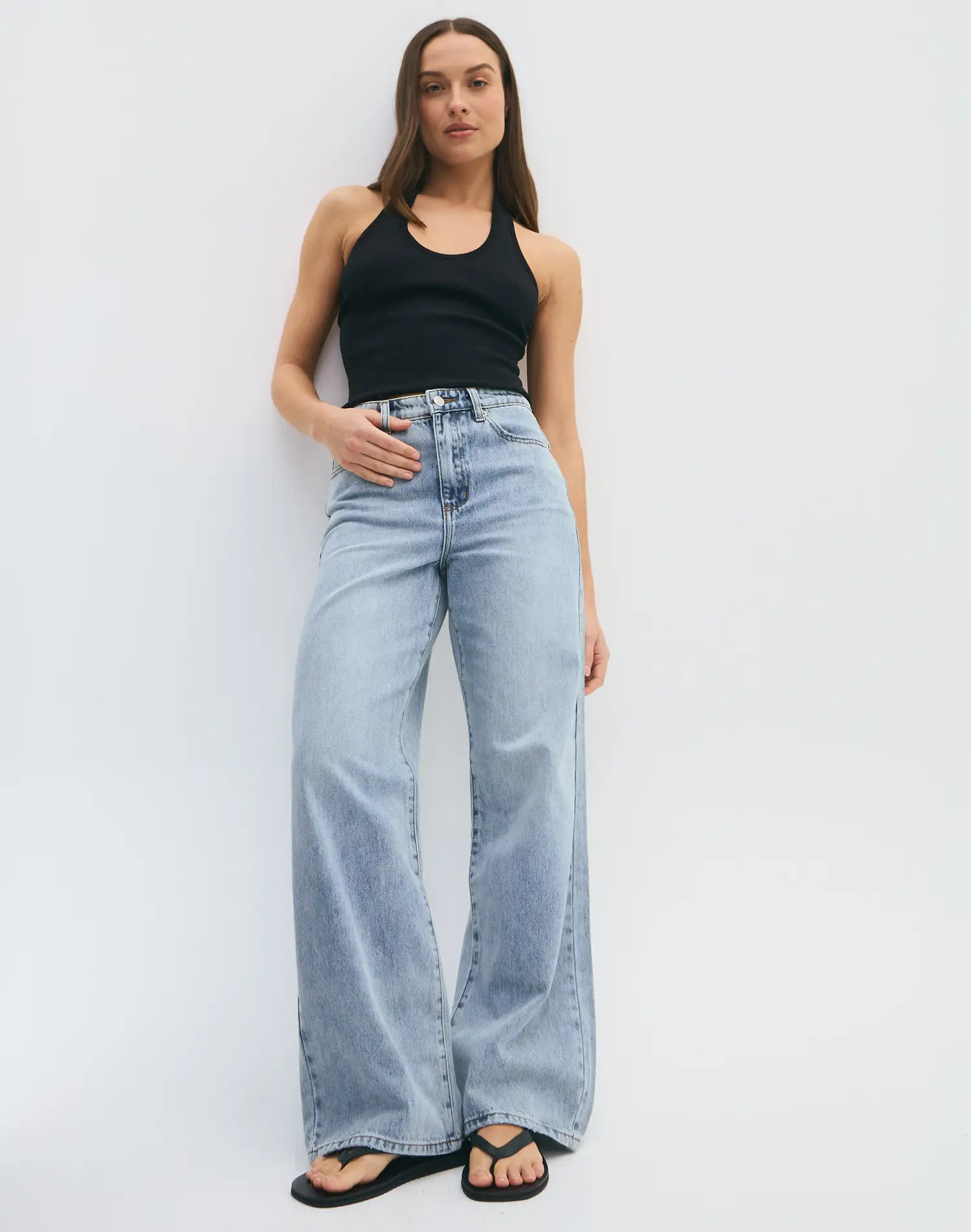 High Rise Straight Leg Jean | Glassons (Australia)