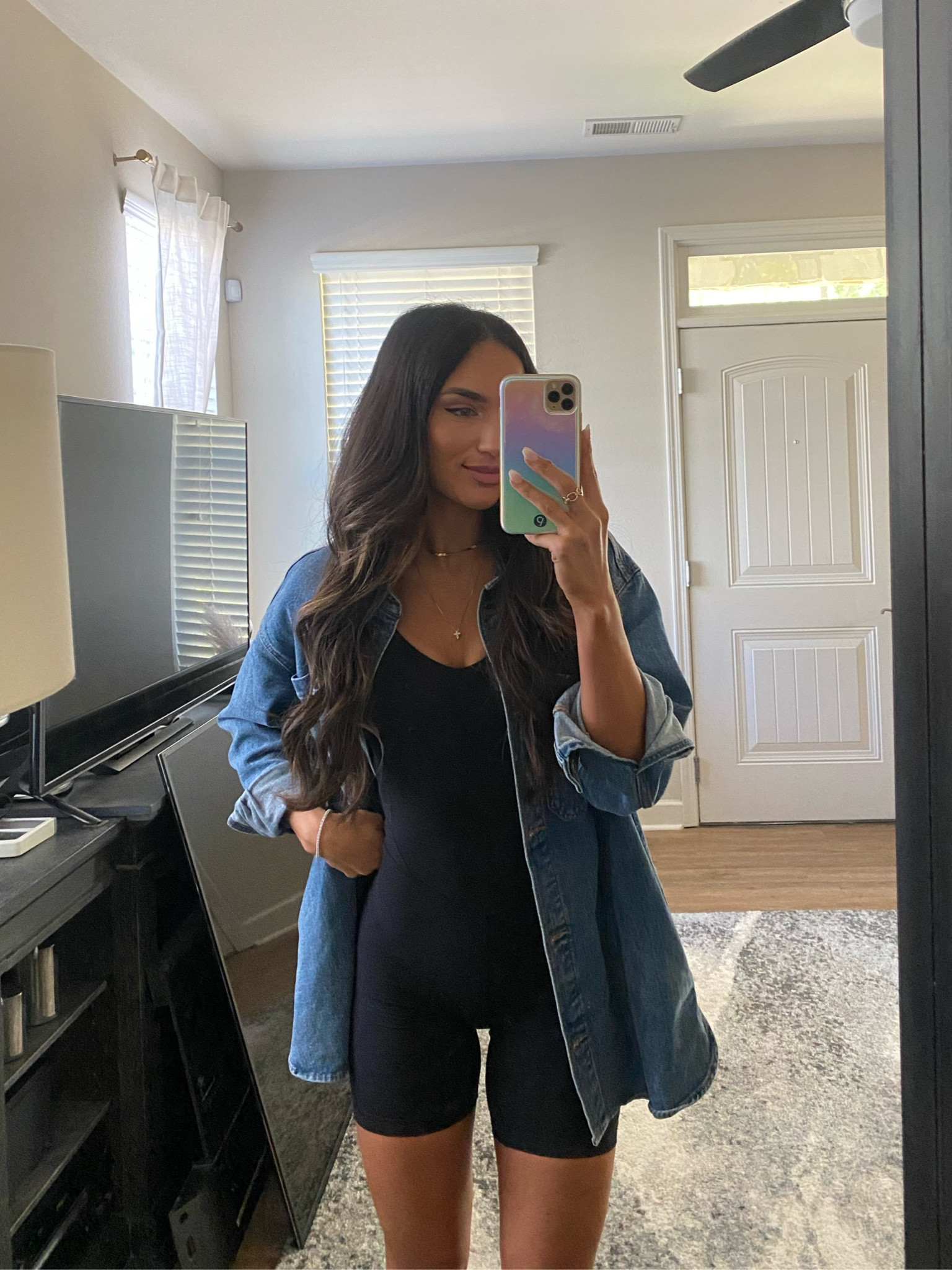 Wear a 4 in the romper / bodysuit 