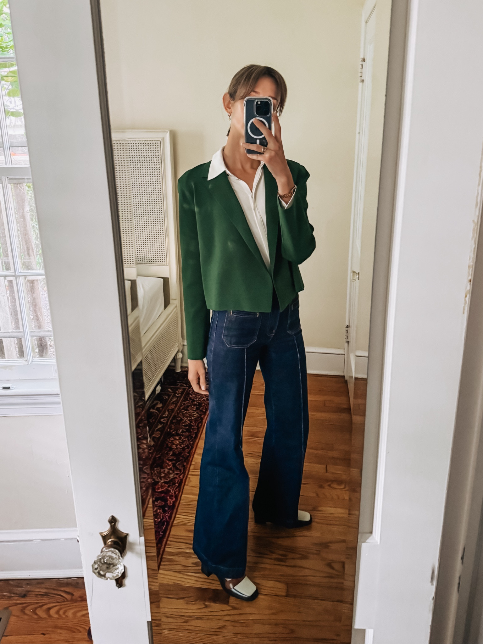 This draped jacket is soft and flowy with a bit of structure. And it’s machine washable! 

#LTKWorkwear #LTKShoeCrush #LTKOver40