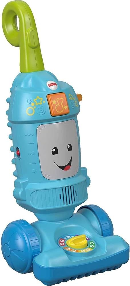 Fisher-Price Laugh & Learn Toddler Toy Light-Up Learning Vacuum Musical Push Along For Pretend Pl... | Amazon (US)