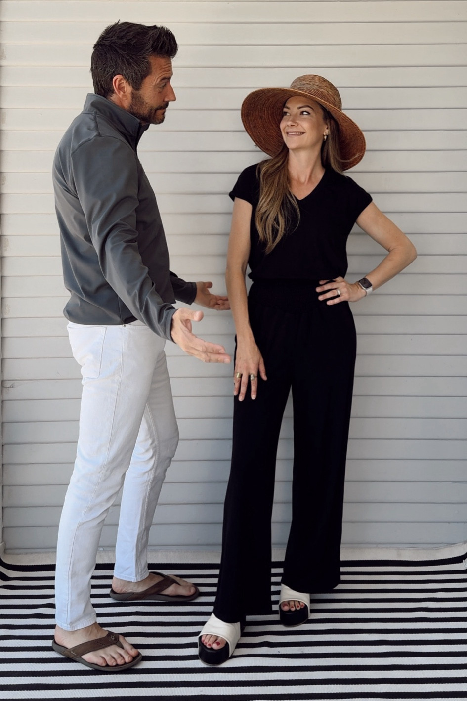 Cutest looks for spring weather. Mixed of affordable Amazon pieces and high end. Comfy and cute for him and her. #couplestyle 

#LTKSeasonal #LTKfamily #LTKstyletip