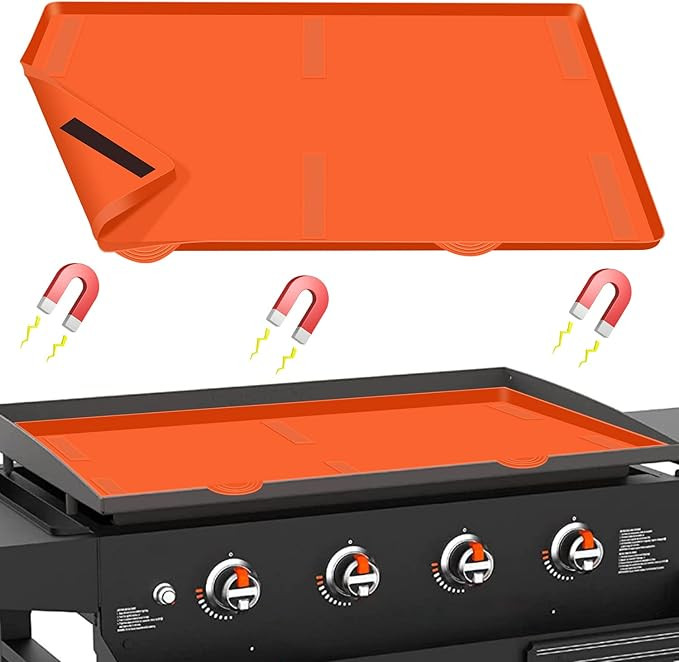 36" Griddle Mat Silicone for Blackstone, Magnetic Protective Top Covers for Blackstone Protector ... | Amazon (US)