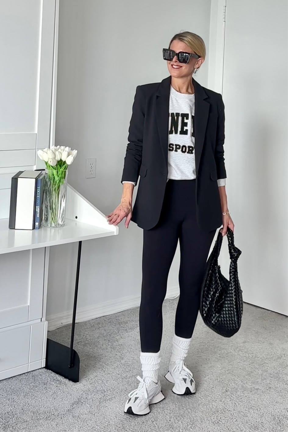 Add a blazer over your athletic wear to create a sharp look 

#LTKfindsunder100 #LTKSeasonal #LTKstyletip